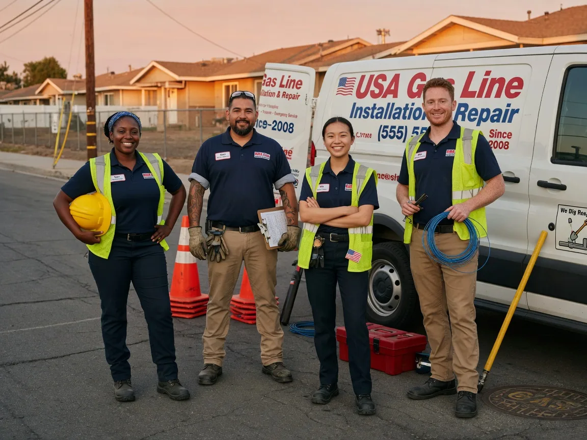 Gas Line Installation company in Texline, TX
